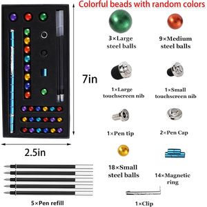 Bolígrafo Magnético Antiestrés, Novedoso Juguete para Aliviar el Estrés, Regalo, Bolígrafo Magnético con Cubos Antiestrés - Product Image 3