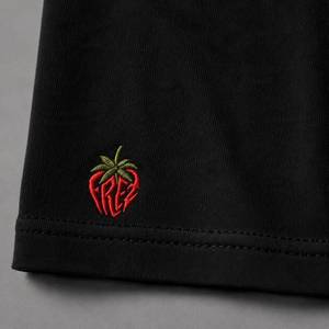 Black Oversized <b>Men</b> T <b>Shirt</b> 100% Cotton Embroidery Pocket Tee O Neck Breathable Casual Streetwear - Product Image 3