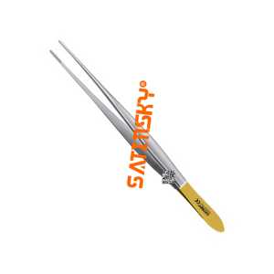 Thumb TC Forceps 17 cm อุปกรณ์ microsurgery สแตนเลสสตีล Aisi 420คู่มือได้รับการรับรอง CE Class III แหล่งที่มีชื่อเสียง - Product Image 1