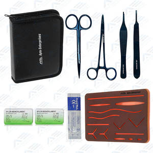 Formation aux soins de santé Écoles de médecine Développement des compétences chirurgicales Instruments médicaux Kit de suture chirurgicale avec instruments médicaux - Product Image 1