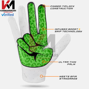 Guantes de Fútbol Americano de Alta Durabilidad, Transpirables, Flexibles, Ligeros, con Palma Reforzada - Product Image 4