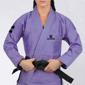 Uniforme de Karate de Lona Elástica Resistente y Lavada, Tejido Transpirable y Ecológico para Artes Marciales de Grado Profesional Avanzado - Product Image 3