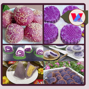 Polvo de Camote Morado 100% Natural, Extracto de Ñame Fino, Sabor Dulce, Ideal para Mochi, Boba, Repostería, Empaque Ecológico - Product Image 3