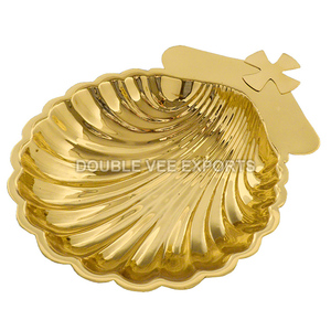 เปลือกบัพติศมาทองเหลือง | เปลือกบัพติศมาในโบสถ์สำหรับพิธีล้างบาป-ส่งออกวีคู่ - Product Image 2