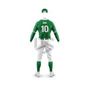 OEM Custom Made Breathable Plus Size <b>Baseball</b> Sportswear Uniform with Customized Colors Sizes Logo and 100% Polyester Material - Product Image 3