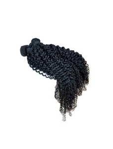 Extensiones de Cabello Humano Rizado con Encaje Frontal HD para Mujeres, Opciones de Peinado de Proveedor Indio - Product Image 2