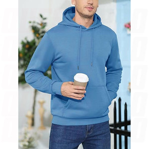 Men’s Ultra Soft Fleece Hoodie Sweatshirt Lightweight Active Casual Pullover <b>Workout</b> DTF Sticker Printing <b>Hoodies</b> - Product Image 6