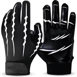 ODM Service Premium Quality Latex American Football <b>Gloves</b> Comfortable Custom Design <b>Touch</b> <b>Screen</b> Waterproof Unisex Sizes - Product Image 1
