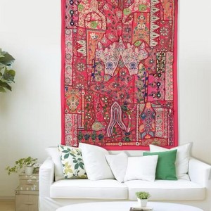 Tapiz Mandala Indio, Arte Decorativo, Hecho a Mano, Ecológico, Lavable, Tela Gobelino de Alta Calidad, Decoración de Pared - Product Image 2