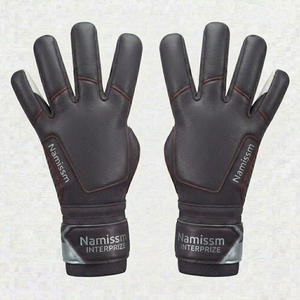 New Design Professional Soccer Goalkeeper Gloves Latex with <b>Finger</b> Protection for Children Adults USA Goalkeeper Glove - Product Image 2