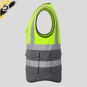 Chaleco de Seguridad para Trabajo, Tela Ligera, Ajuste Cómodo, para Construcción, Trabajos en Carretera, Tareas al Aire Libre y Uso Diario - Product Image 4