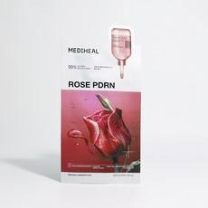 Masque Essentiel Mediheal Rose PDRN, 1 Paquet de 1 Masque en Feuille Nettoyant les Pores avec Peptides, Prix Réduit - Product Image 1