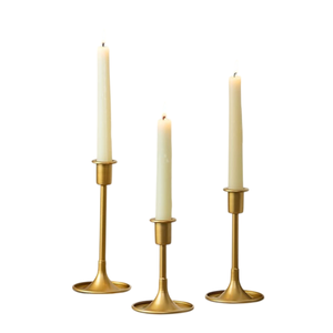 Hot Selling <b>Brass</b> <b>Candlestick</b> <b>Holder</b> Taper Candle <b>Holder</b> For Home Decoration Durable Metal Candle <b>Holder</b> On Sale - Product Image 6
