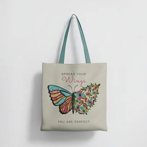 Bolsa de Mano Reutilizable de Algodón, Lavable y Resistente, para Compras, para Mujeres y Hombres, Uso Diario - Product Image 1