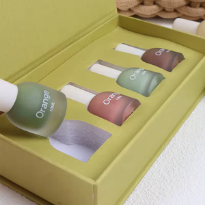Emballage cosmétique en carton magnétique personnalisé haut de gamme et écologique pour rouge à lèvres, vernis à ongles, huile et poudre libre – Boîte cadeau - Product Image 1