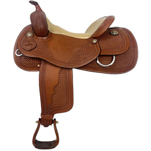 Selle de cheval western en cuir sur mesure, équipement de randonnée et de plaisir équestre de qualité supérieure, fournisseur en gros d'usine - Product Image 2