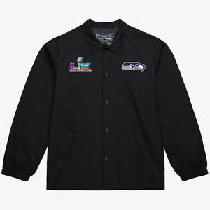 เสื้อแจ็คเก็ตโค้ชกีฬา น้ำหนักเบา ระบายอากาศได้ดี ผลิตจากโพลีเอสเตอร์ กันน้ำ กันลม ปักลายได้ตามต้องการ คอตั้ง - Product Image 2