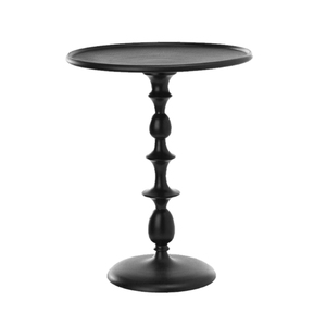 Table basse contemporaine en métal avec finition or antique, meubles de salon modernes faits à la main, tables d'appoint artisanales - Product Image 2