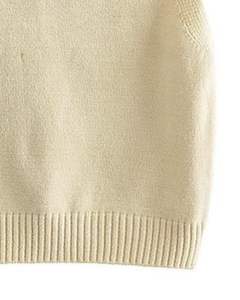 Chaleco de punto sin mangas para hombre con cuello de rayas en contraste, suave y cálido, estilo clásico, suéter de cricket en venta. - Product Image 6