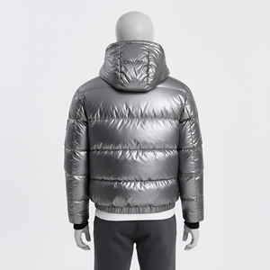 Men Puffer <b>Jacket</b> Modern Quilted Outerwear OEM ODM Manufacturer Men Puffer <b>Jacket</b> Full Zip Insulated <b>Jacket</b> Wholesale Supplier - Product Image 4