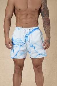2025 Summer Hot Sale Solid Beach Shorts Workout Polyester Running Mesh Quick Dry <b>Windproof</b> Breathable for Men - Product Image 1