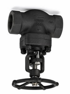 วาล์วทรงกลมเหล็กฟอร์จ ASTM A105 ขนาด 1 นิ้ว ยี่ห้อ C-Way รุ่น Class 800 ฝาปิดแบบ Bolted Bonnet OS และก้านยกแบบ Y พร้อมเกลียว NPT ตัวเมีย - Product Image 3