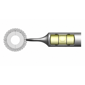 Marqueur torique Neuhann Nuijts One Step en acier inoxydable de qualité supérieure, instrument chirurgical ophtalmique pour la cataracte, pour une précision torique - Product Image 5