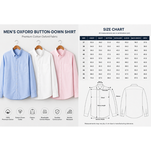 Men Spring Long Sleeve Button <b>Down</b> Dress Shirt Solid Color Formal Woven Cotton Anti-Wrinkle Full Sleeve Custom Print - Product Image 6