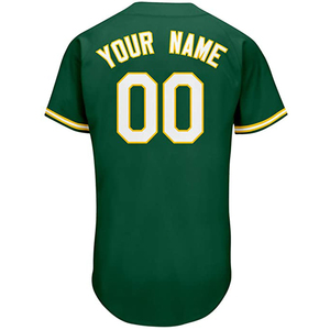 Camiseta de Béisbol Personalizada con Rayas, Bordado y Sublimación - Product Image 2