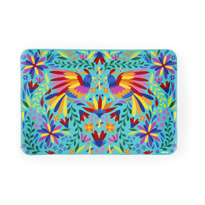 Set di 6 tovagliette Excelsa con fiori messicani in plastica 43x28,5 cm multicolore - Product Image 4
