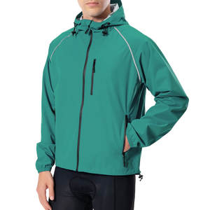 Vestes de cyclisme pour hommes, coupe-vent respirant et réfléchissant, softshell, séchage rapide, personnalisable, hiver 2026 - Product Image 1
