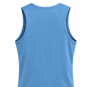 <b>Mens</b> Knitted Stringer <b>Singlet</b> Plus Size Bodybuilding Workout Vest Lightweight Gym Fitness Training Sleeveless Tank Top - Product Image 4