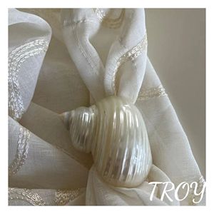 Anneaux de serviette en coquillages faits à la main pour cadeaux d'anniversaire, cadeaux pour hôtesse et accessoires de table uniques pour la décoration de la table - Product Image 3
