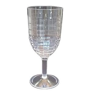 Shatterproof Acrylic <b>Plastic</b> Stem Wine <b>Glass</b>-18 oz Capacity Drop Resistant <b>Party</b> Use - Product Image 1