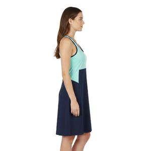 Vestido deportivo para mujer sin mangas estilo de color en contraste - Product Image 3