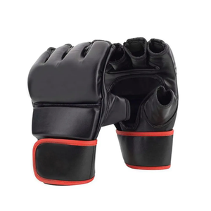 Custom Size PU Printed Design MMA Kickboxing Fight Punching Training Gloves Hand Protection Boxing Outdoor Waterproof UV - Product Image 1