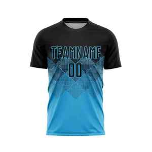 Uniforme de Fútbol Personalizado de Alta Calidad, Transpirable, de Secado Rápido, Cuello en V, Manga Corta, Unisex, 100% Poliéster - Product Image 5