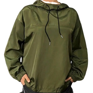 เสื้อแจ็คเก็ตกันน้ำกันลมสำหรับผู้หญิงคุณภาพสูง ซิปหน้า สวมใส่สบาย ทรงปกติ ไซส์พลัส แฟชั่น - Product Image 1