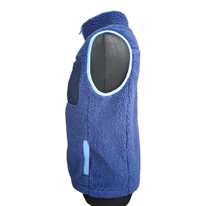 Chaleco de Forro Polar Sherpa para Hombre, Informal, Transpirable, Cómodo para Invierno, con Cuello Camisero, Talla Grande - Product Image 3