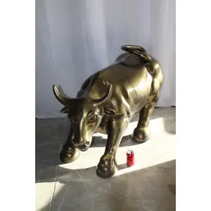 Figura de Animal Metálica de Diseño Contemporáneo, Escultura de Animal Metálica Hecha a Mano de Alta Gama, Decoración Moderna, Escultura Pulida - Product Image 2