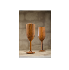 100% Wood Wine Glass and Customized Size Wooden Table Acacia Wood Wine Bottle Glass <b>Rack</b> Holder and Free Sample - Product Image 2