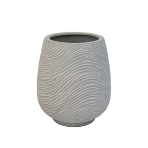 Nouveaux pots et jardinières décoratifs modernes en pierre synthétique pour la décoration de jardin et de maison, emballage personnalisé disponible. - Product Image 2