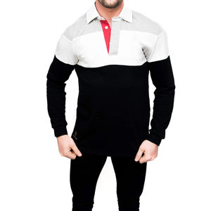 Maillot de rugby pour hommes, design optimal, résistant, Pakistan, classique, manches longues, vêtements d'équipe, haute performance, respirant - Product Image 3