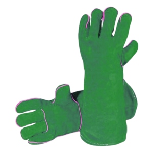 Nouvelles gants de soudure en cuir de vachette pleine fleur haute performance, résistants à l'abrasion, pour le travail hivernal et la manipulation de la viande - Product Image 3