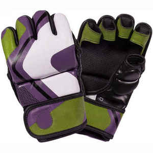 Guantes Ligeros para Entrenamiento de MMA, Diseño Único, Paneles Múltiples, Guantes para Artes Marciales, Servicio OEM/ODM Aceptable, Guantes de Medio Dedo - Product Image 5