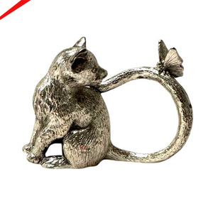 Napkin <b>Ring</b> Wooden Napkin Holder Looking Fabulous Party Dinner Christmas Decoration - Product Image 5