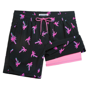 Shorts de bain par sublimation de qualité supérieure, légers, pour la plage, vente en gros par le fabricant - Product Image 1