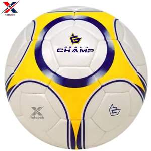 Balón de Fútbol PVC Talla 4, Cosido a Máquina, Resistente al Agua, Ecológico, con Diseño de Logotipo Personalizado, Directo de Fábrica - Product Image 1