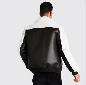 Veste en cuir élégante avec doublure en fourrure douce, mode hivernale haut de gamme pour collections de boutiques - Product Image 5