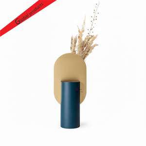 Jarrones Antiguos de Lujo para Decoración de Bodas, Sala de Estar, Macetas Metálicas con Acabado Antiguo y Recubrimiento en Polvo - Product Image 1